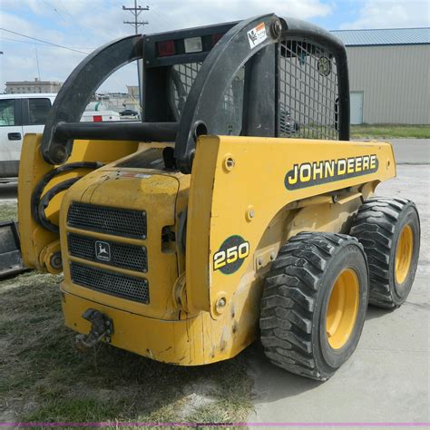 john deere 250 skid steer value|john deere 250 track hoe.